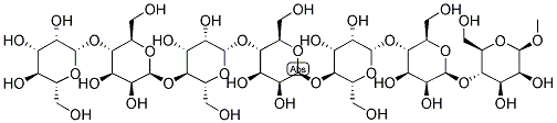 METHYLMANNOHEPTAOSIDE Struktur