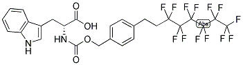 N-(F13 CBZ) D-TRYPTOPHAN Struktur