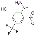 1-[2-NITRO-4-(TRIFLUOROMETHYL)PHENYL]HYDRAZINE HYDROCHLORIDE Struktur