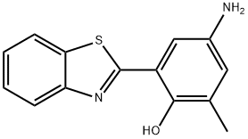 4-AMINO-2-BENZOTHIAZOL-2-YL-6-METHYL-PHENOL Struktur