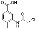 3-[(CHLOROACETYL)AMINO]-4-METHYLBENZOIC ACID Struktur