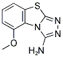 5-METHOXY[1,2,4]TRIAZOLO[3,4-B][1,3]BENZOTHIAZOL-3-AMINE Struktur