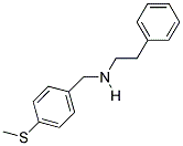 N-(4-(METHYLTHIO)BENZYL)-2-PHENYLETHANAMINE Struktur