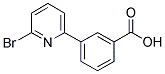 3-(6-BROMOPYRIDIN-2-YL)BENZOIC ACID Struktur