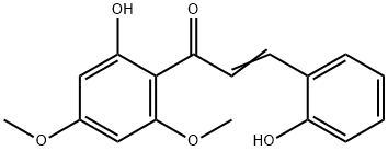 2,2'-DIHYDROXY-4',6'-DIMETHOXYCHALCONE Struktur