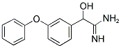 2-HYDROXY-2-(3-PHENOXY-PHENYL)-ACETAMIDINE Struktur