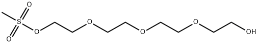 1-METHANESULFONYL-11-HYDROXY-3,6,9-TRIOXAUNDECANE Struktur