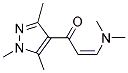 3-DIMETHYLAMINO-1-(1,3,5-TRIMETHYL-1H-PYRAZOL-4-YL)-PROPENONE Struktur