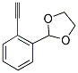 2-(2-ETHYNYL-PHENYL)-[1,3]DIOXOLANE Struktur