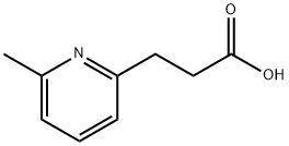 3-(6-METHYL-PYRIDIN-2-YL)-PROPIONIC ACID Struktur