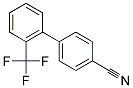 2'-(TRIFLUOROMETHYL)[1,1'-BIPHENYL]-4-CARBONITRILE Struktur