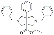 2,5-DIBENZYL-6A-PHENYL-HEXAHYDRO-PYRROLO[3,4-C]PYRROLE-3A-CARBOXYLIC ACID ETHYL ESTER Struktur