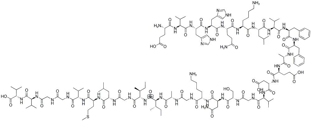 BETA-AMYLOID (11-40) Struktur