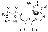 6-THIO-GMPCP SODIUM SALT Struktur