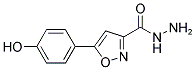 5-(4-HYDROXY-PHENYL)-ISOXAZOLE-3-CARBOXYLIC ACID HYDRAZIDE Struktur