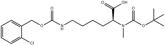 BOC-MELYS(2-CL-Z)-OH Struktur