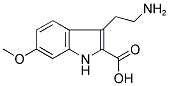 3-(2-AMINOETHYL)-6-METHOXY-1H-INDOLE-2-CARBOXYLIC ACID Struktur