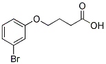 4-(3-BROMO-PHENOXY)-BUTYRIC ACID Struktur