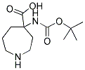 4-(BOC-AMINO)AZEPANE-4-CARBOXYLIC ACID Struktur