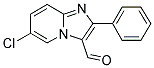 6-CHLORO-2-PHENYL-IMIDAZO[1,2-A]PYRIDINE-3-CARBALDEHYDE Struktur