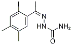 (1Z)-1-(2,4,5-TRIMETHYLPHENYL)ETHAN-1-ONE SEMICARBAZONE Struktur