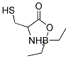 2-AMINO-3-[(DIETHYLBORYL)OXY]-3-OXO-1-PROPANETHIOL Struktur