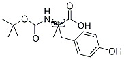 BOC-ALPHA-METHYL-D-TYR Struktur