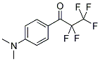 1-(4-DIMETHYLAMINOPHENYL)-2,2,3,3,3-PENTAFLUORO-PROPAN-1-ONE Struktur