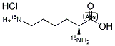 L-LYSINE HYDROCHLORIDE-15N Struktur