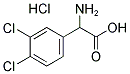 AMINO-(3,4-DICHLORO-PHENYL)-ACETIC ACID HCL Struktur