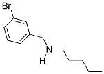 N-(3-BROMOBENZYL)-N-PENTYLAMINE Struktur