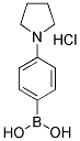 4-(1-PYRROLIDINYL)PHENYLBORONIC ACID HCL Struktur