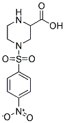 4-(4-NITROPHENYL)SULFONYL-PIPERAZINE-2-CARBOXYLATE Struktur