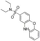 3-AMINO-N,N-DIETHYL-4-PHENOXY-BENZENESULFONAMIDE Struktur