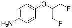 4-(2-FLUORO-1-FLUOROMETHYL-ETHOXY)-ANILINE Struktur