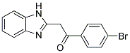 2-(1H-BENZOIMIDAZOL-2-YL)-1-(4-BROMO-PHENYL)-ETHANONE Struktur