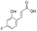 3-(4-FLUORO-2-HYDROXY-PHENYL)-ACRYLIC ACID Struktur