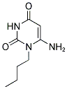 6-AMINO-1-BUTYL-1H-PYRIMIDINE-2,4-DIONE Struktur