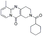 2-(CYCLOHEXYLCARBONYL)-6-METHYL-1,2,3,4-TETRAHYDRO-11H-DIPYRIDO[1,2-A:4',3'-D]PYRIMIDIN-11-ONE Struktur