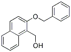 [2-(BENZYLOXY)-1-NAPHTHYL]METHANOL Struktur