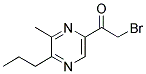 2-BROMO-1-(6-METHYL-5-PROPYL-PYRAZIN-2-YL)-ETHANONE Struktur