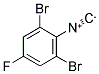 2,6-DIBROMO-4-FLUOROPHENYLISOCYANIDE Struktur