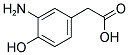 2-(3-AMINO-4-HYDROXYPHENYL)ACETIC ACID Struktur