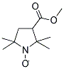 3-METHOXYCARBONYL-2,2,5,5-TETRAMETHYL-3-PYRROLIDIN-1-OXYL Struktur