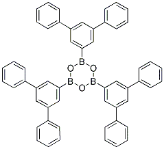 2,4,6-TRIS(M-TERPHENYL-5'-YL)BOROXIN Struktur