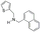 N-(1-NAPHTHYLMETHYL)-N-(THIEN-2-YLMETHYL)AMINE Struktur