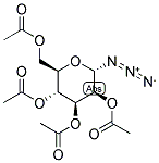 2,3,4,6-TETRA-O-ACETYL-ALPHA-D-MANNOPYRANOSYL AZIDE Struktur