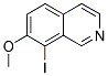 8-IODO-7-METHOXYISOQUINOLINE Struktur