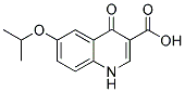 6-ISOPROPOXY-4-OXO-1,4-DIHYDRO-QUINOLINE-3-CARBOXYLIC ACID Struktur