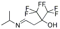 1,1,1-TRIFLUORO-4-ISOPROPYLIMINO-2-(TRIFLUOROMETHYL)BUTANE-2-OL Struktur